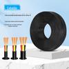 Fio com capa de três condutores padrão UL 2464 para atacado 28 26 24 22 20 18AWG Fio multicondutor preto