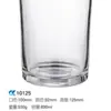 Em estoque Espessado Transparente Vidro Vela Aromaterapia Vidro Castiçal Copo Quarto Ornamentos Domésticos Castiçal Copo de Vidro