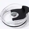 Gama Completa de Tapas de Plástico Transparente para Vaso con Pajita, Tapas para Vaso de Coche Selladas y a Prueba de Fugas, Accesorios para Tapa de Vaso Termo Multiestilo con Asas
