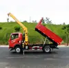 Grúa para Camiones Sinotruk Kingkong Camión Grúa Placa Azul con Grúa Chengli de 7 Toneladas Caja de Carga de 3.5m