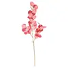 Envío Directo de Fábrica de Accesorios de Fotografía de Hoja de Eucalipto Premium de Tres Ramas Transfronterizos, Paisajes de Jardín, Decoraciones Artificiales de Flores para Bodas