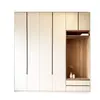 Material de Grado Enf Aluminio Madera Armario Personalizado Moderno Simple Completo Dormitorio Gran Capacidad Una Puerta hasta Arriba Vestidor Armario
