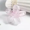 Presilha de Cabelo Flor de Frangipani Mais Vendida, Presilha de Garra para Cabelo, Presilha Tubarão, Tamanho Grande para Cabelos Grossos, Acessórios Populares, Joias Yiwu