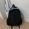 Mochila Escolar Ins Nicho Ligera Repelente al Agua Estudiante de Secundaria Hombres y Mujeres Gran Capacidad Deportiva Exterior Mochila de Viaje