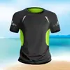 Nueva Camiseta Deportiva Transpirable de Verano para Hombre, de Secado Rápido, Manga Corta, Venta al por Mayor, Casual, Fitness, Ropa de Secado Rápido para Hombre, Montañismo al Aire Libre