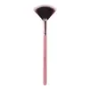 Nuevo Pincel Grande de Ventilador Solo Pincel de Alto Brillo Pincel para Retoques Faciales Pincel Iluminador Facial Pincel Suave Herramienta de Maquillaje Flam