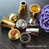 Punto directo de fábrica ABS plástico chapado con capucha colgante Campana accesorios para equipaje ropa hebilla de cuerda hebilla de ajuste hebilla
