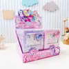 Livro de Bolso da Sorte My Little Pony Livro Gashapon Desenho Animado Celebridade da Internet Livro Divertido Colorido Caderno Espiral Infantil