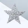 Venta al por mayor de fábrica Estrella de Cinco Puntas de 8 cm Resina Pedrería Transferencia Térmica DIY Ropa, Zapatos, Bolsos, Sombreros, Pinzas para el Cabello, Materiales de Decoración con Pedrería