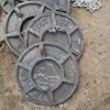 Sapatas de Coluna de Ferro Fundido para Mina de Carvão Subterrânea com Diâmetro 300mm 360mm Sapatas de Coluna de Aço Fundido Espessadas para Pilares