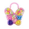 Juego de Caja de Cuentas Transfronterizo Nuevo para Niñas, Kit de Material Educativo DIY, Caja de Juego de Ensartar Pulseras y Collares