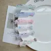 Peine de Pelo Transparente Realista de Dibujos Animados Accesorios al por Mayor Hecho a Mano DIY Pegamento de Crema Pinza para el Cabello de Niña Flequillo Lateral Pinza sin Costuras