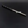 Accesorios para Shisha Árabe Mango de Fibra de Carbono Mango de Acero Inoxidable Accesorios para Shisha Mango Duradero para Bares