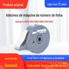 Etiqueta adesiva original LS-09W impressora de etiquetas S650/680 papel de etiqueta especial 9mm Branco