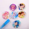 Nuevo Luz Suave Escape Princesa Acrílico Refresco Hada Cuento de Hadas Chica Accesorios Hechos a Mano DIY Funda para Teléfono