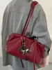 A nova bolsa tote de grande capacidade de Shuai Mi, uma bolsa de ombro casual e estilosa, uma bolsa de axila moderna e fashion