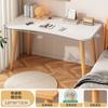 Mesa de Computador de Mesa Simples para Apartamento Pequeno Mesa de Casa para Apartamento Pequeno Quarto Mesa de Estudo e Escrita para Menina