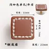 Manija Integrada de Puerta de Gabinete Minimalista Creativo Armario Estilo Japonés Agujero Único Moderno Corredero Gabinete Madera Maciza Metabo