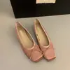 Mocasines de mujer estilo ballet, suaves, con lazo, slip-on, zapatos perezosos, que aumentan la altura, suela blanda, adecuados para el uso diario y para ir al trabajo