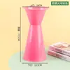 Artefato de flor embalado de fábrica material de embalagem de flor base de assento para arranjo de flores tamanho tubo de flecha forro de buquê flor atacado