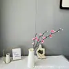 Simulação de Wintersweet ramos de Wintersweet arranjo de flores bonsai decoração todos os tipos de Wintersweet shopping center decoração interna e externa simulação de flor de ameixa