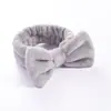 Diadema Grande con Lazo para Lavarse la Cara, Diadema Elástica Ancha para Mujeres, Diadema de Belleza, Lindo Accesorio para el Cabello