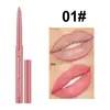 Lápiz labial delineador de labios transfronterizo femenino mate gancho lápiz de labios mate cameo Marrón rosa giratorio individual lindo lápiz de labial