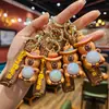 Llavero de capibara de celebridad de internet transfronterizo, muñeco colgante pequeño, muñeco de capibara lindo, llavero, adorno para bolso