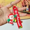 Nuevo Llavero Femenino Lindo Muñeco de Nieve Anciano Muñeca Colgante para Mochila Escolar Masculina Pareja Fábrica Colgante de Árbol de Navidad Dibujos Animados