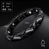 Pulseira Retrô Geométrica com Strass Transfronteiriça Liga de Zinco Galvanizado Feita à Mão Joias Quadradas Masculinas Joias no Atacado Estilo Europeu e Americano