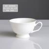Juego de Taza de Café de Cerámica Pintada a Mano Oro Taza y Platillo Británico Hotel Europeo Americano Taza para Café Leche Té Se Puede Agregar Logo