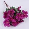 Azaleia Simulada 6 galhos Azaleia vermelha flores artificiais atacado flores grandes de seda paisagismo de engenharia shopping center com flores decoração de sala de estar