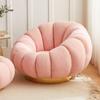 Sofá Perezoso Silla Calabaza Lujo Ligero Tatami Una Persona Vellón de Cordero Estilo Crema Dormitorio Balcón Sofá Silla Casual