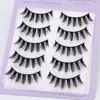 Pestañas Postizas Enteras Naimei de Una Pieza con Tallo Duro Tallo Transparente Estilo Natural COS Maquillaje Tailandés Pequeño Demonio Principiante Diario