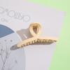 Pinza para el pelo de plástico de 7 cm, clip esmerilado, clip para recogido transfronterizo, tocado de comercio exterior, tamaño pequeño, pinza de tiburón, pinza simple