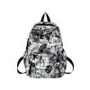 Mochila para Estudiante de Secundaria Niños Ins Moderna Genial Graffiti Personalizado Mochila para Estudiante Universitario Casual Simple Versátil
