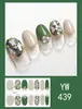 Pegatinas para uñas TE, sin cocción, de moda, finas, arte de uñas de cobertura completa listo para usar, pegatinas de uñas vestibles temu, Sudeste Asiático, Japón, Corea