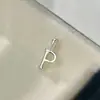 Plata S925 Colgante Individual Transfronterizo Pulsera de Letras DIY Collar Chapado en Oro de 14K Accesorios de Colgantes Simples Compactos