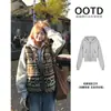 Chaleco de forro polar Fair Isle para mujer, adecuado para usar en capas en otoño, combinado con una sudadera o un abrigo grueso, para usar en invierno en un nuevo estilo chino