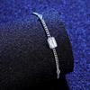 Pulsera de diamantes para mujer PAG & MAG moda europea y americana diseño sencillo para el día a día plata 925 pulsera al por mayor