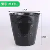 Taza de Nutrientes Taza para Plántulas Bolsa Negra Desechable para Nutrientes Bolsa para Plántulas Tamaño Grande Siembra Plantación Maceta de Plástico para Plántulas Maceta de Nutrientes