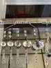 Acessórios para Lâmpada de Cristal Bola de Cristal Colorida Bola de Diamante Bola de Milho 30 # Diâmetro 40mm Pingente para Decoração de Casamento