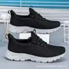 Zapatos de Verano para Personas de Mediana Edad y Mayores, Zapatos para Caminar de Malla Hueca de una Sola Capa, Zapatos de Suela Blanda para Mayores, Zapatos Deportivos Transpirables y Ligeros para Mayores