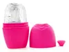 Rodillo de Hielo Rodillo de Hielo Masaje Rosa Cara Molde de Hielo Facial Hielo Presa de Hielo Instrumento Transfronterizo Silicona Rejillas de Hielo