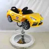 Nuevo Modelo Transfronterizo Coche Cortapelo Infantil Silla de Peluquería Estilo Coche, Especializado para Barberías, Silla Giratoria y Ajustable, Venta al por Mayor desde Fabricante