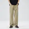 Roupas Masculinas Fengshe / Marca Americana de Moda High Street Jeans Primavera e Outono Algodão Puro Solto Reto Lavado Casual Retrô Calças