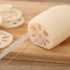 Cepillo para raíz de loto boquilla de tubería cepillo de limpieza cepillo para biberón taza pajilla agujero de raíz de loto cepillo de limpieza multifuncional cepillo de cerdas de cocina