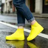 Cubrezapatos Impermeables de Látex Engrosado, Cubrezapatos con Suela Resistente al Desgaste, Cubrezapatos Anti-Lodo e Impermeables, Cubrezapatos de Viaje para Días Lluviosos, Cubrezapatos de Agua para Exteriores