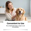 Caneta de Limpeza de Dentes para Pets Limpa Sujeira da Superfície dos Dentes Tartar Ingredientes Suaves Fresco Confortável Limpo