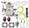 Carburador Poulan P3314 PP3816 Motosierra de gasolina potente de 42cc 530057925 C1M-W26